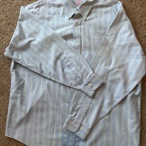 Brooks Brothers Light Blue Striped Shirt